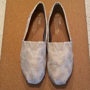 TOMS pineapple Alpargata